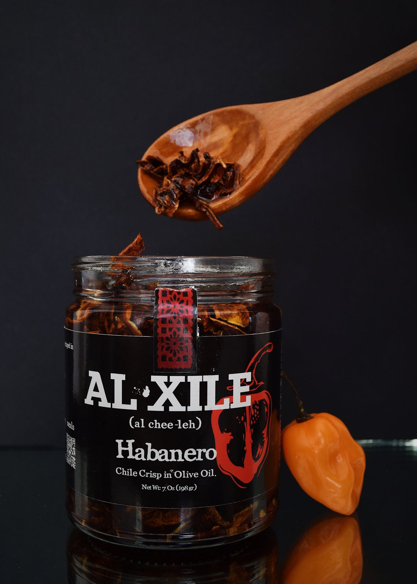 Habanero Chile Crisp in Olive Oil